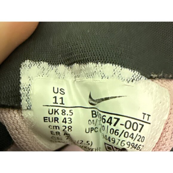 Nike Zoom Pegasus 37 Running Shoes US 11 Black & Pink Breathable Mesh Lightweigh - Picture 5 of 8